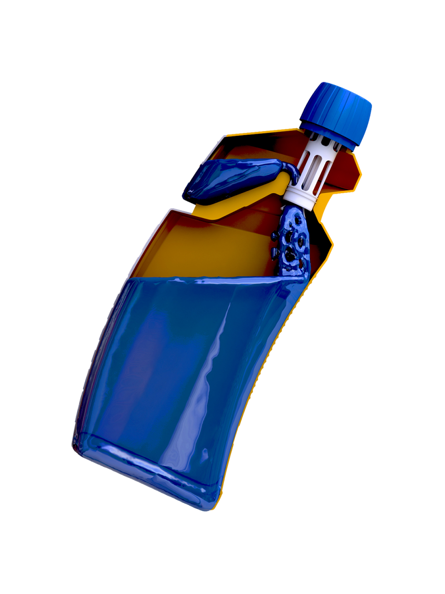 Tilt the bottle for the required dose.