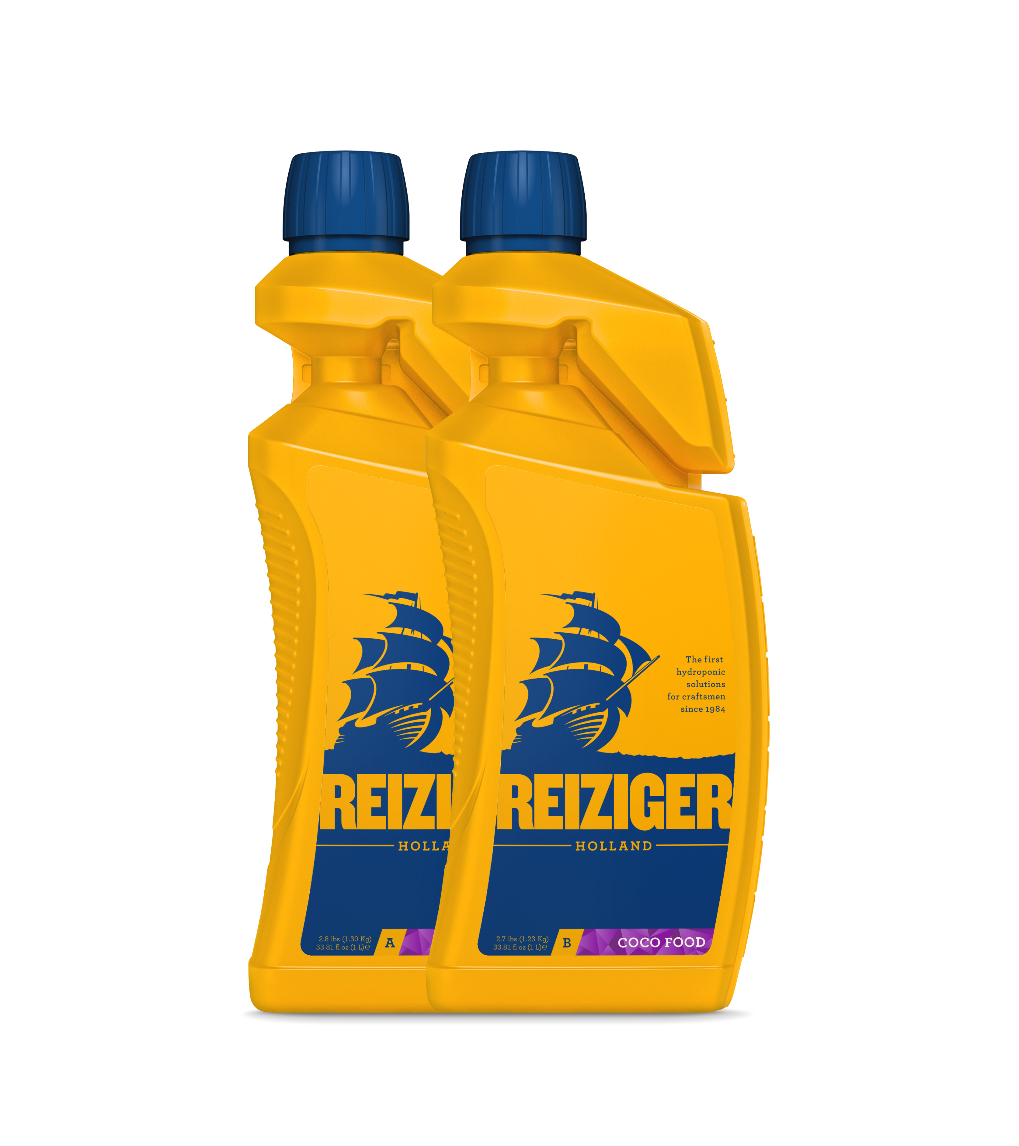 Reiziger Coco Food A&B bottles